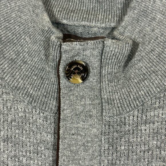 Tasso Elba Gray Long Sleeve Men's Pullover Sweater Sz XXL NWT - Picture 3 of 10